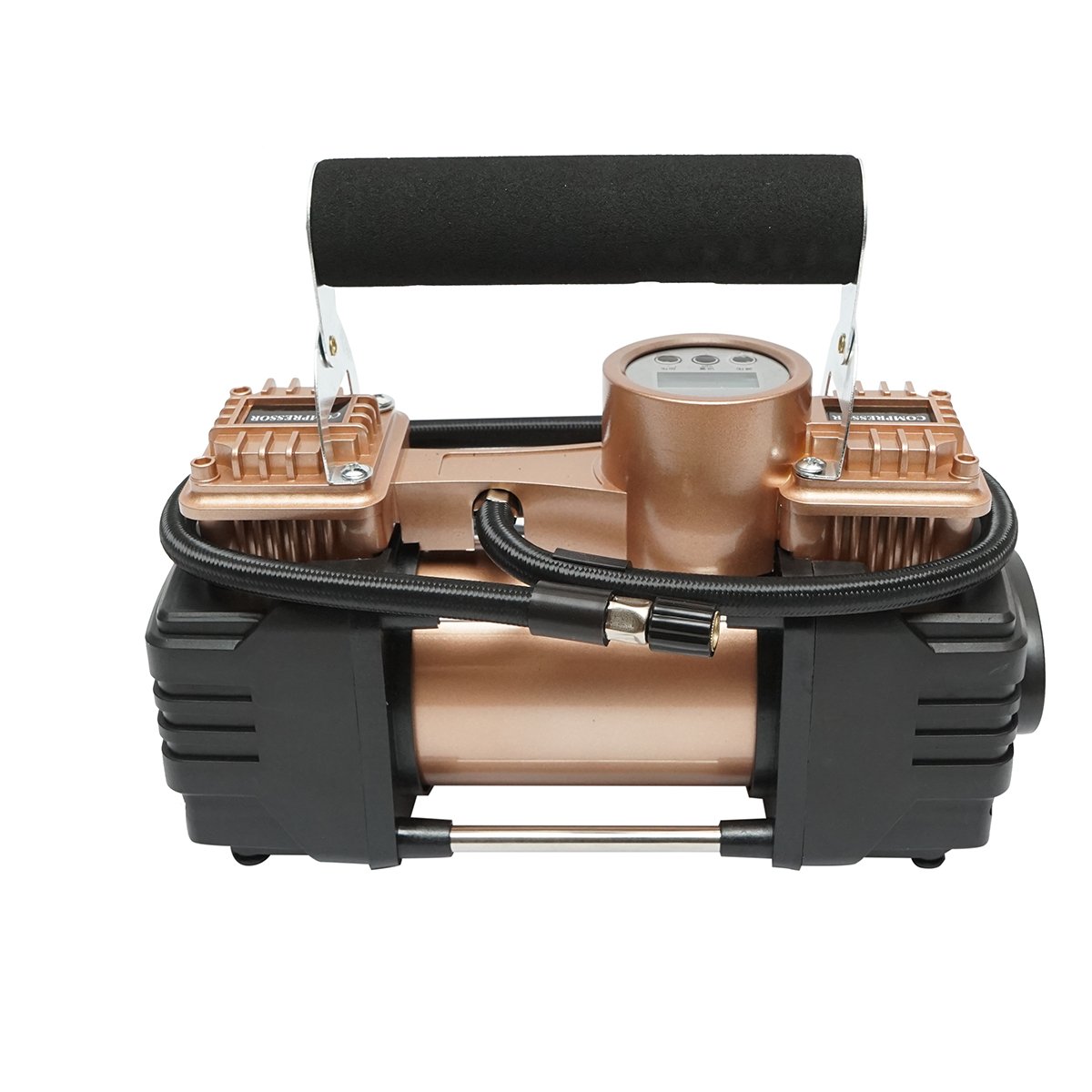 Compresor aer umflat roti 12V 180W, 150PSI, 45l/min, cablu 3m pentru priza bricheta auto Breckner Germany